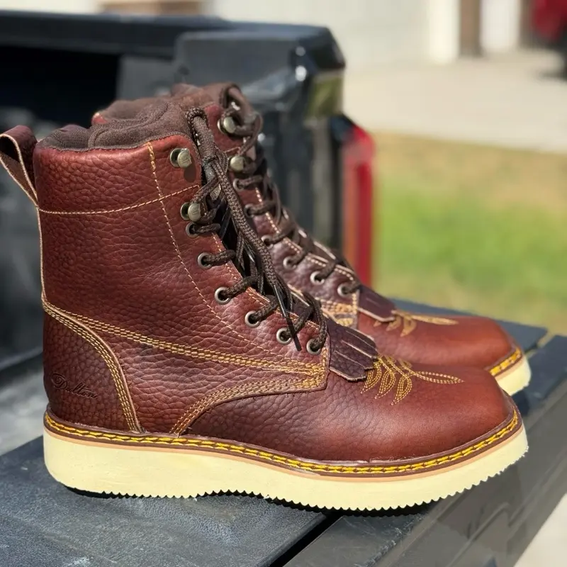 Zapato abujeta Cognac