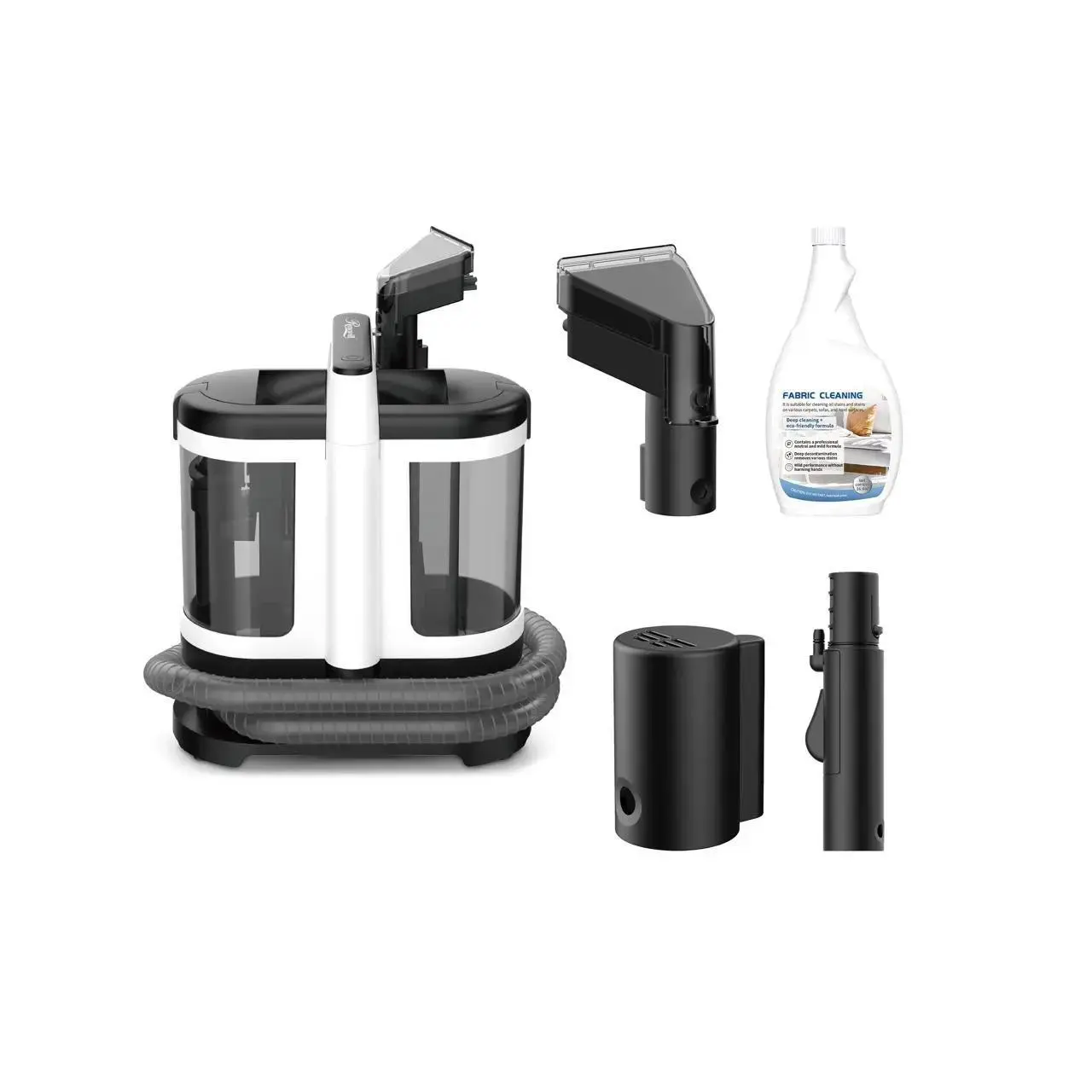 Portable Multi-Purpose Carpet and Interior Cleaner, 11kpa Powerful Suction Stain Remover, Car and Auto Detailing Machine, Stain/Spot Remover; Multi-Functional Use: Carpet, Sofa, Pet Hair