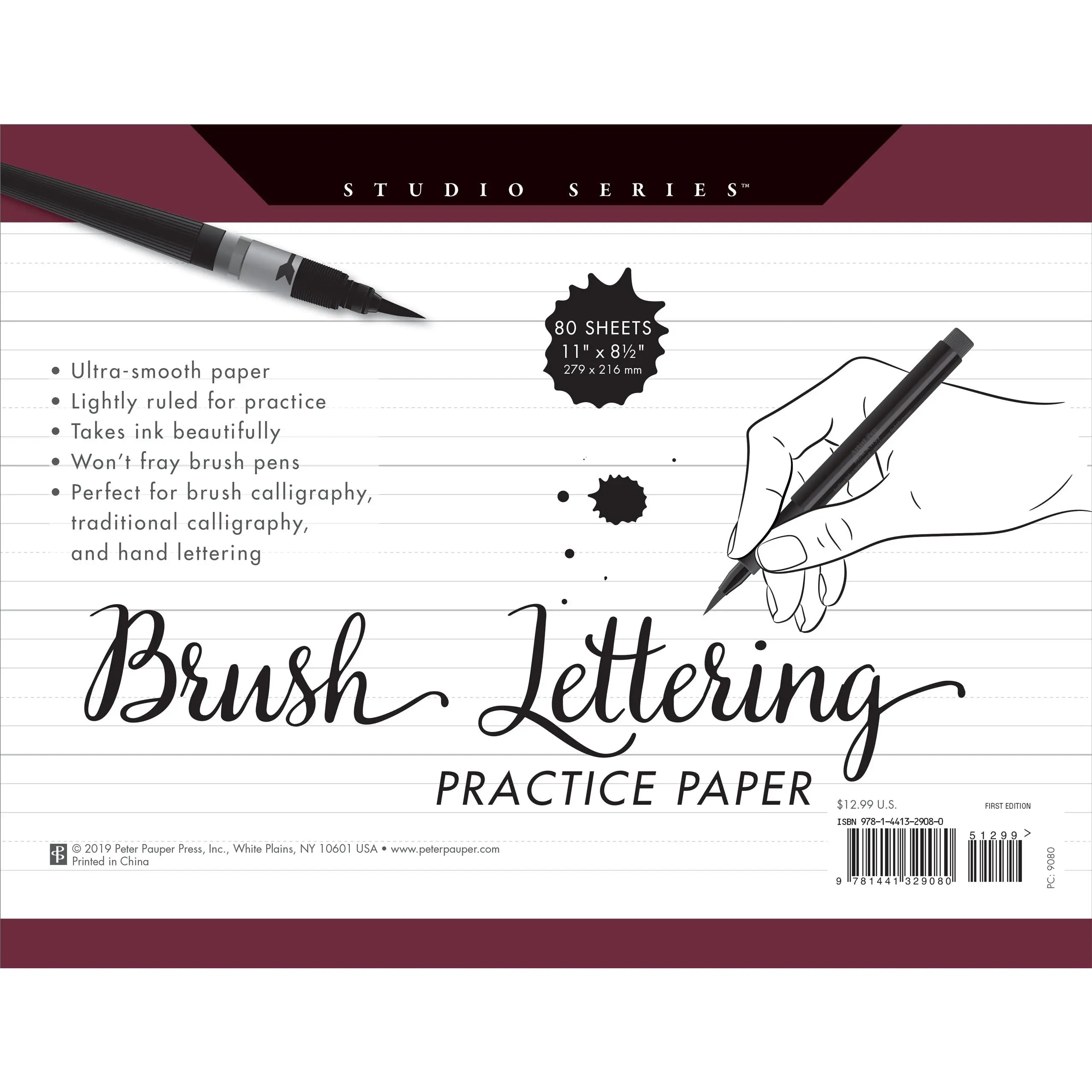 Brush Lettering Practice Pad