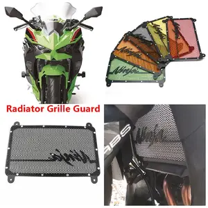 Fits for Kawasaki Ninja 500 SE NINJA400 ABS KRT Edition 2024 EX500 EX400 Motorcycle Radiator Grille Guard Cooler Protector Cover