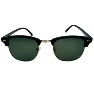 9116 | Gradient Tinted Browline Sunglasses