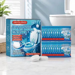 Toilet Deodorizing & Cleaning Tablets-Blue Bubble Deodorizer, Long-Lasting Fragrance & Cleaning Block,Powerful Stain Remover. Suitable for all types of toilets; effectively eliminates stains and odors.Toilet Cleaning Block Set