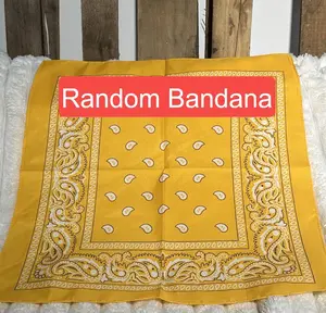 Square Bandana Versatile Design Suitable for Daily Life, Commuting