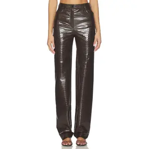 CULTNAKED Killa Pant in Brown Croc