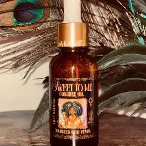 Sweet to Me Conjure Oil | Sweetens any situation or person/people, Draws Kind gestures, generosity, makes you a magnet for love | Love Conjure Oil | Love Attraction Oil