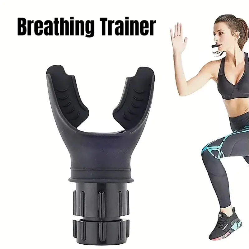1Pc Sports Lung Breathing Trainer, Mouthpiece-Equipped Fitness Equipment for Household Health Care (Agility Training Accessory)