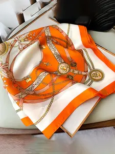 Women's Fashionable Paisley Print Scarf, Elegant Soft Comfortable Shawl for Daily Wear, Casual Versatile Scarf for Women, Boho Style Scarf