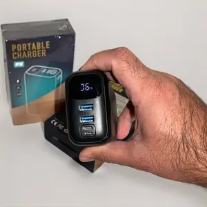 Portable Charger 50000mAh Power Bank 22.5W Fast Charging External Battery Pack LED Display USB-C for iPhone 16 15 14 13 Pro Android Samsung Galaxy