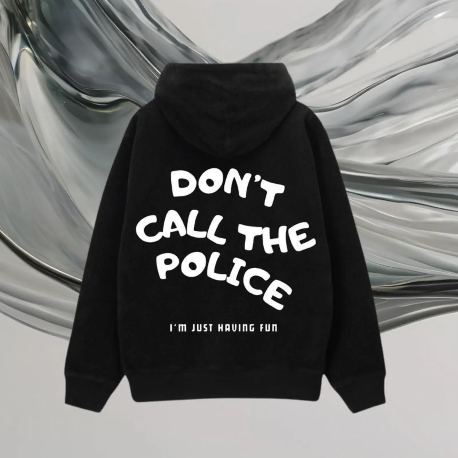 Autumn and winter Dont Call The Police Hoodie Motorcycle Hoodie - Casual Hoodie for Men and Women - Soft Cotton Comfortable Everyday Wear sweatshirt Prints