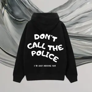Autumn and winter Dont Call The Police Hoodie Motorcycle Hoodie - Casual Hoodie for Men and Women - Soft Cotton Comfortable Everyday Wear sweatshirt