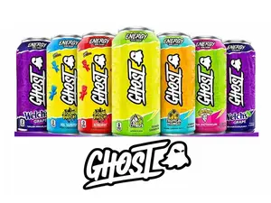 GHOST Energy –  12 pack cases Zero Sugar, Low Calorie, Carnipure L-Carnitine  Sport Drink 12-Pack Flavor
