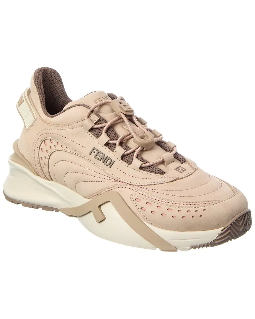 FENDI Flow Leather Sneaker