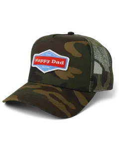 Happy Dad Trucker Hat (Camo)
