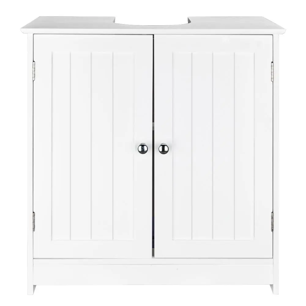 Ubesgoo Traditional Sturdy Bathroom Sink Cabinet, Built-In Storage Indoor Furniture for Bathroom Decor Ideas, Indoor Use