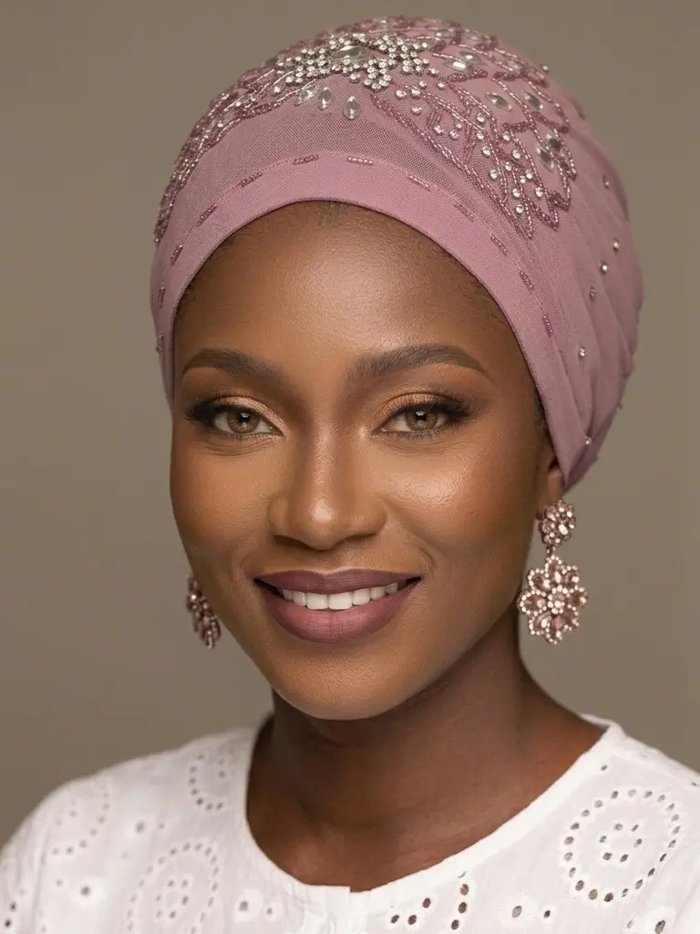 Crystal Embellished Turban