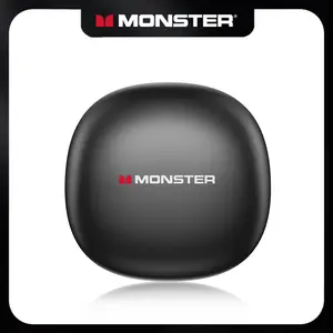 Monster Ear Buds - Bluetooth Headphones with Zero‑Gravity Titanium Ear‑Hook Design, Noise Isolation, 145H Playtime Wireless Earbuds Headset Bluetooth 6.0, IPX5 Waterproof & Sweatproof, Ideal for Travel & Electronic Gifts for Men and Women