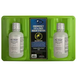 Radians REW16D Eyewash Station 16 OZ Double
