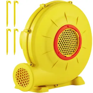 VEVOR Air Blower,  450W 0.6HP Inflatable Blower, Portable and Powerful Bounce House Blower, 1750Pa Commercial Air Blower Pump Fan, Used for Inflatable Bouncy Castle and Jump  Tested to UL Standards