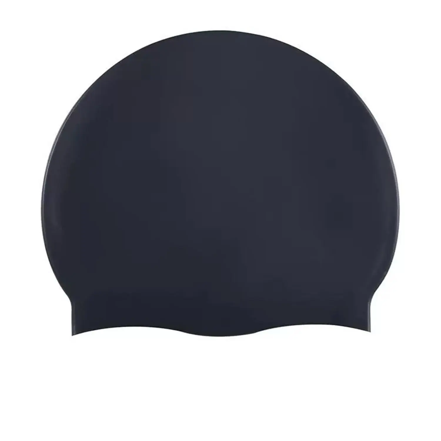 Solid Color Silicone Swimming Cap, Waterproof Swimming Hat for Men & Women, Swimming Accessories for Adults, Keep Hair Dry in Pool