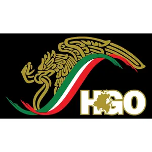 Mexico escudo car window vinyl sticker Decal Gobierno Mex. Hidalgo Hgo Trokiando Decal Trokitas Trucking Mexican Flag Eagle Sticker