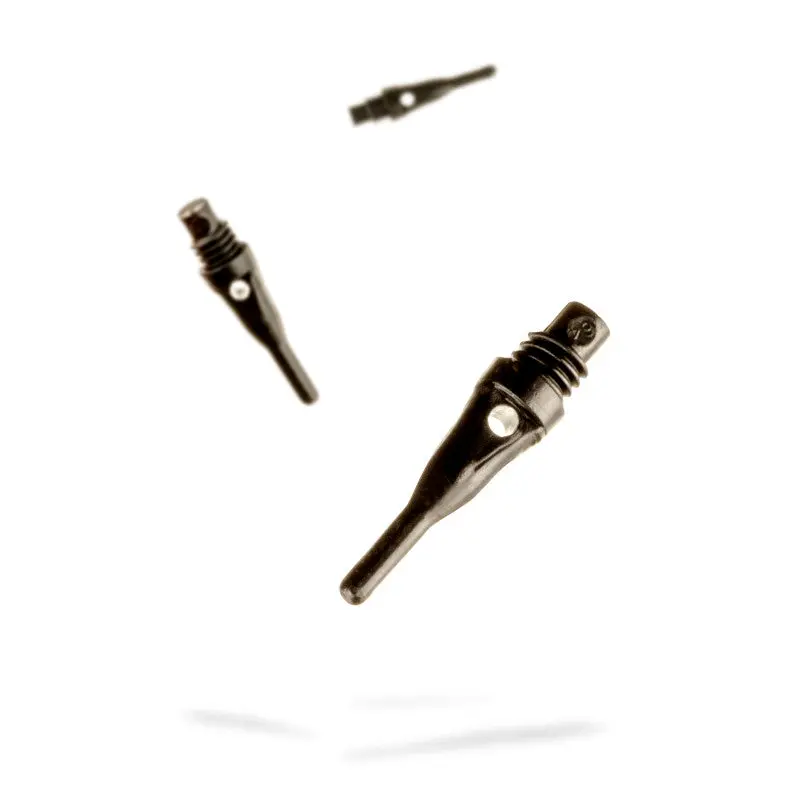 Viper Tufflex Tips SS 2BA Black 100Ct Soft Dart Tips Darts Tips Dart Set