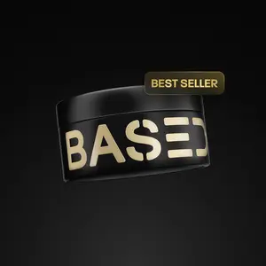 BASED Pomade | Medium Hold & Medium Shine | Simple, Effective, BASED. BASED Pomade | Medium Hold & Medium Shine | Simple, Effective, BASED.