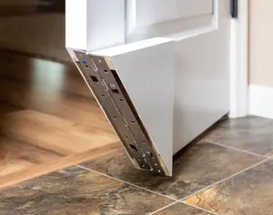 Kitty Korner Cat Door - Right Hand Swing Kit with Patented SlideLock Hinge for Convenient Cat Door Access to Your Interior Space - Pet Products