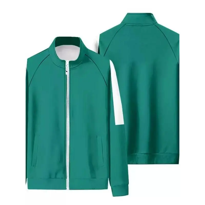 SquidG3 Custom Number Green Tracksuit Jacket and Track Pants and Customizable Number Unisex Casual Sports Tee for Halloween & Themed Parties. casual graphic sweatsuit set Sporty Style Clothes Athletic Sportswear SquidG3 Custom Number Green Tracksuit Jacket and Track Pants and Customizable Number Unisex Casual Sports Tee for Halloween & Themed Parties. casual graphic sweatsuit set Sporty Style Clothes Athletic Sportswear