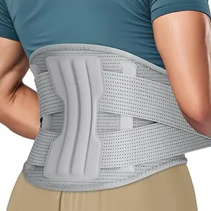 NEENCA Compression Back Brace for Lower Back Pain, Herniated Disc, Lumbar Strain – Breathable Lumbar Support for Work, Lifting, Sciatica, Scoliosis