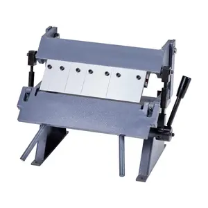 fathersdaygift VEVOR Box and Pan Brake, 12 in Sheet Metal Bending Brake, 20-Gauge Mild Steel Capacity, 0-135 Degree Adjustable, Metal Bender Machine with 5 Fingers, Heavy-Duty Aluminum Folder for Precise Bending