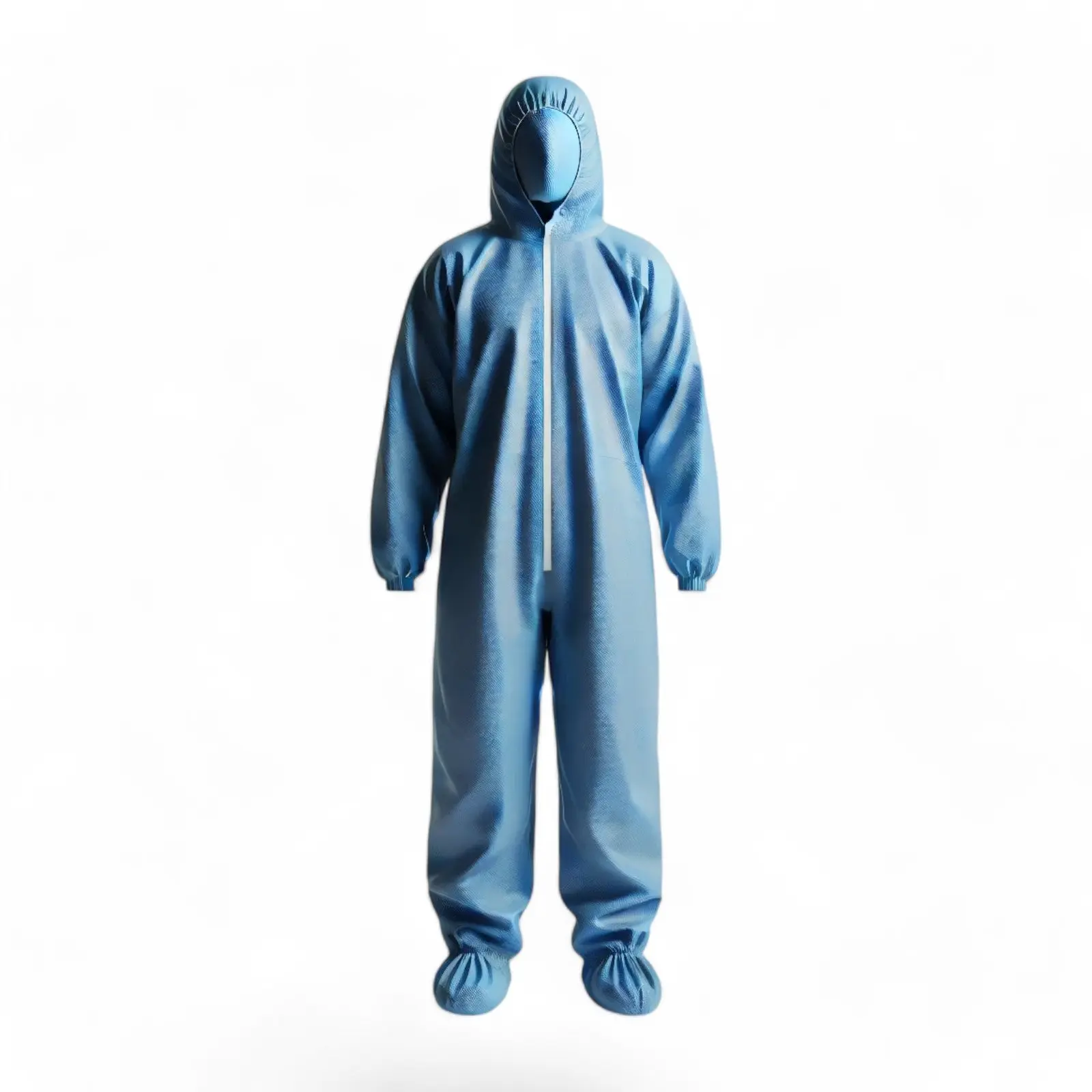 Ironwear 1641 Flame Retardant Work Safety Uniforms - Breathable, Elastic Workwear Coveralls with Attached Hood and Boots, 25/Pack