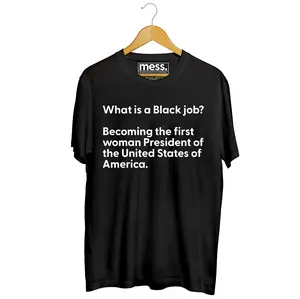 Black Job Activism Kamala Women's Top T-Shirt Sweatshirt Graphic Tee Slogan Tee Reproductive Rights Activism Vote Roe Human Rights