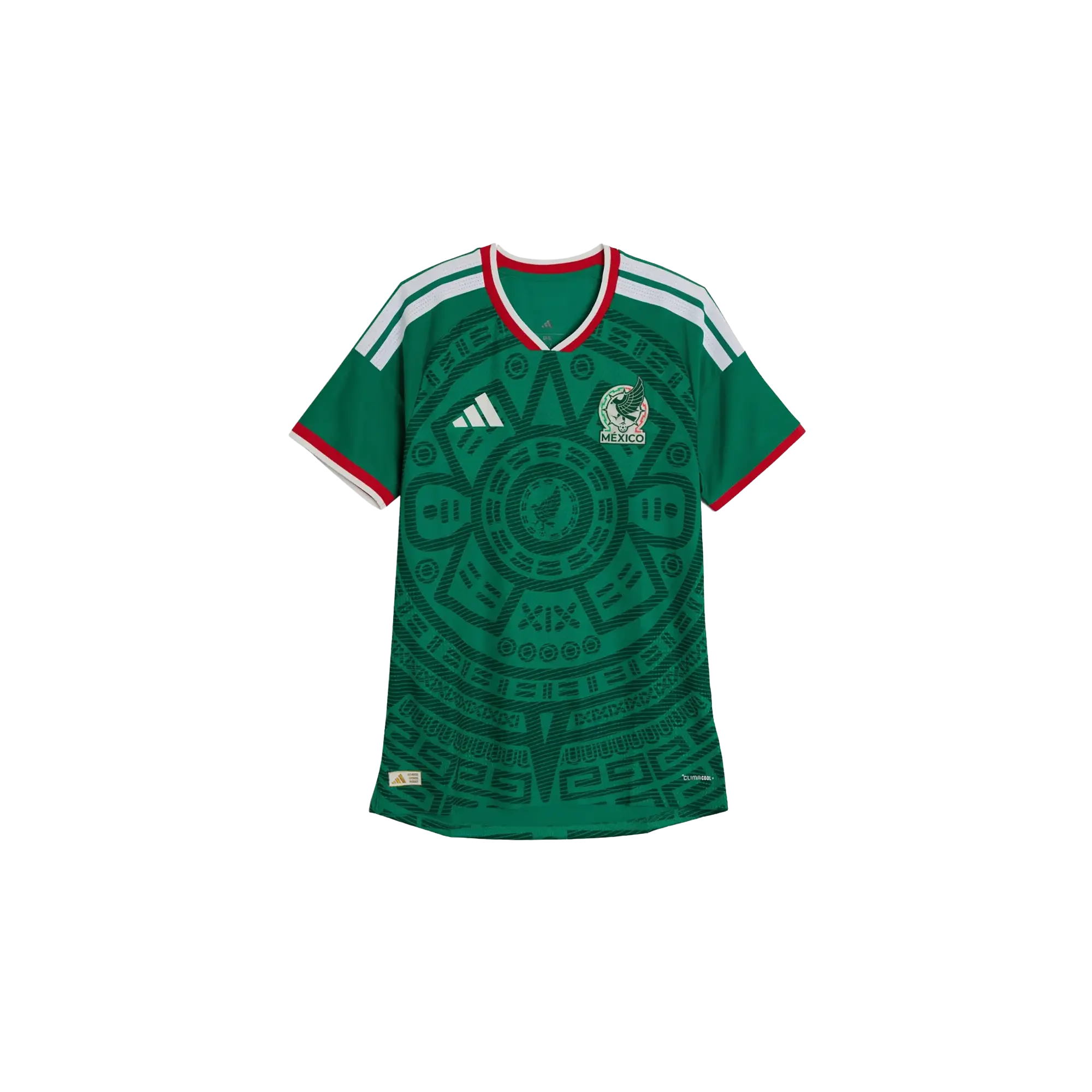 Mexico 26 Home Authentic Jersey "Bold Green" JL8540