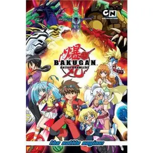 USED Book - Bakugan Battle Brawlers: The Battle Begins! by Cartoon Network (Paperback) - english