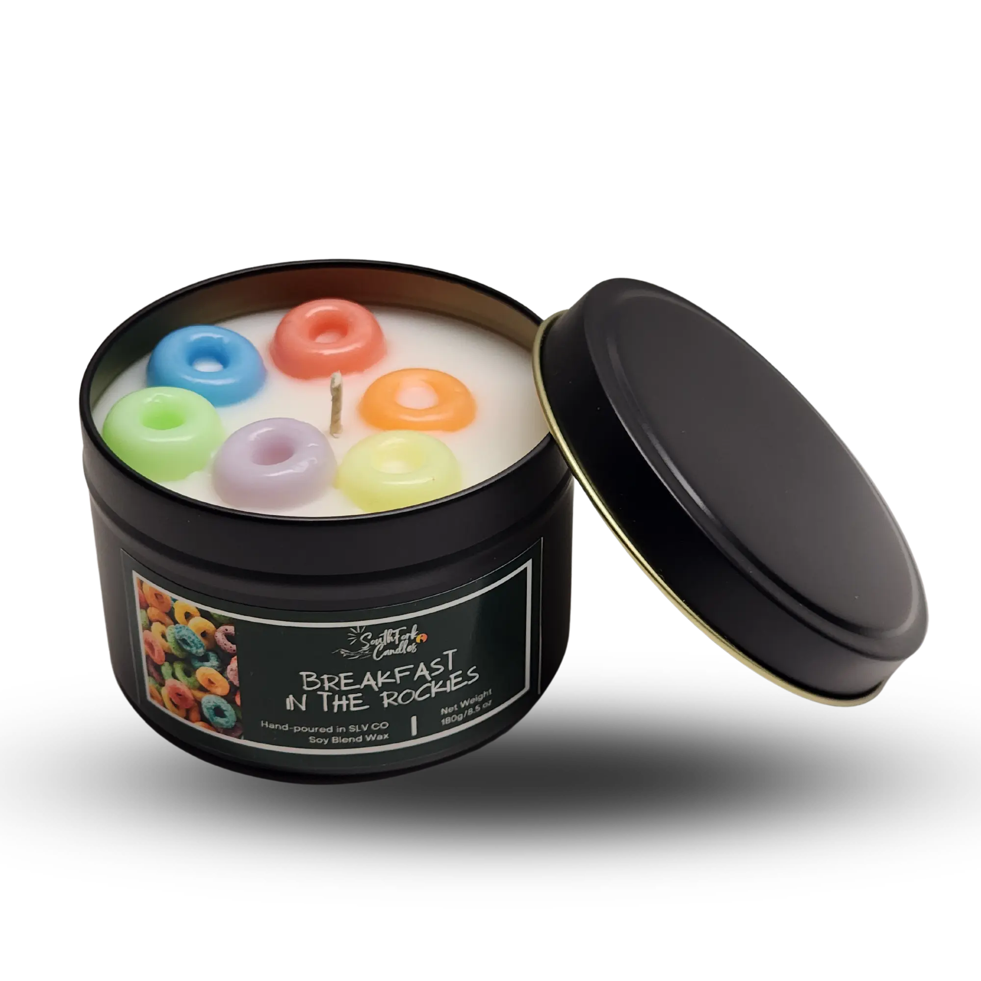 Fruit Loops Scented Candle -  Breakfast in the Rockies in 8oz and 12oz size