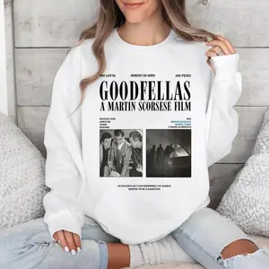 Goodfellas Movie T-Shirt, Retro Martin Scorcese Gangster Mafia Film Graphic Tee Shirt, Goodfellas Godfather Mob Movie Memorabilia Gift Sweatshirt, Hoo Sweatshirt, Hoodie, Comfort Colors