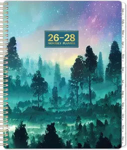 2026-2028 Monthly Planner/Calendar - 2 Year Monthly Planner 2026-2028, Jul 2026 - Jun 2028, 9" × 11", 2 Year Calendar with Tabs, Twin-Wire Binding, Back Pocket, Holiday ＆ Note Pages