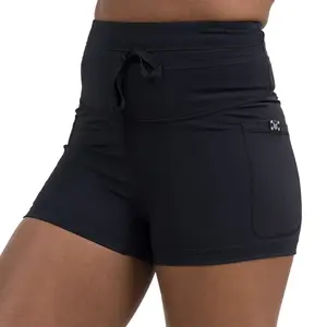 CVG Omni Shorts Black High-Quality Fun Gym Shorts with Slip-Resistant Band & Moisture Wicking 75% Nylon 25% Spandex