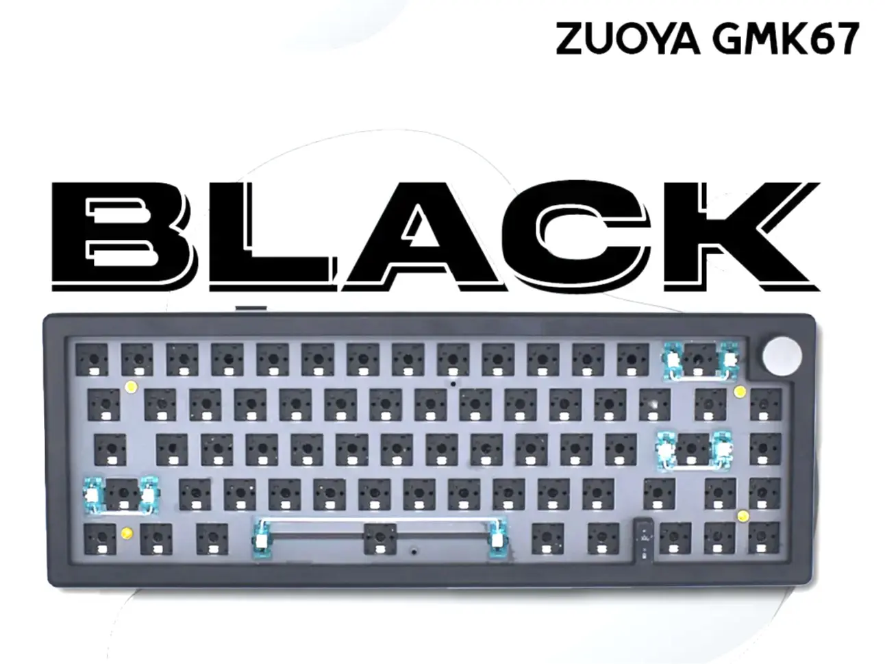 ZUOYA GMK67 HotSwappable Bluetooth-Capable USB-C Mechanical Keyboard