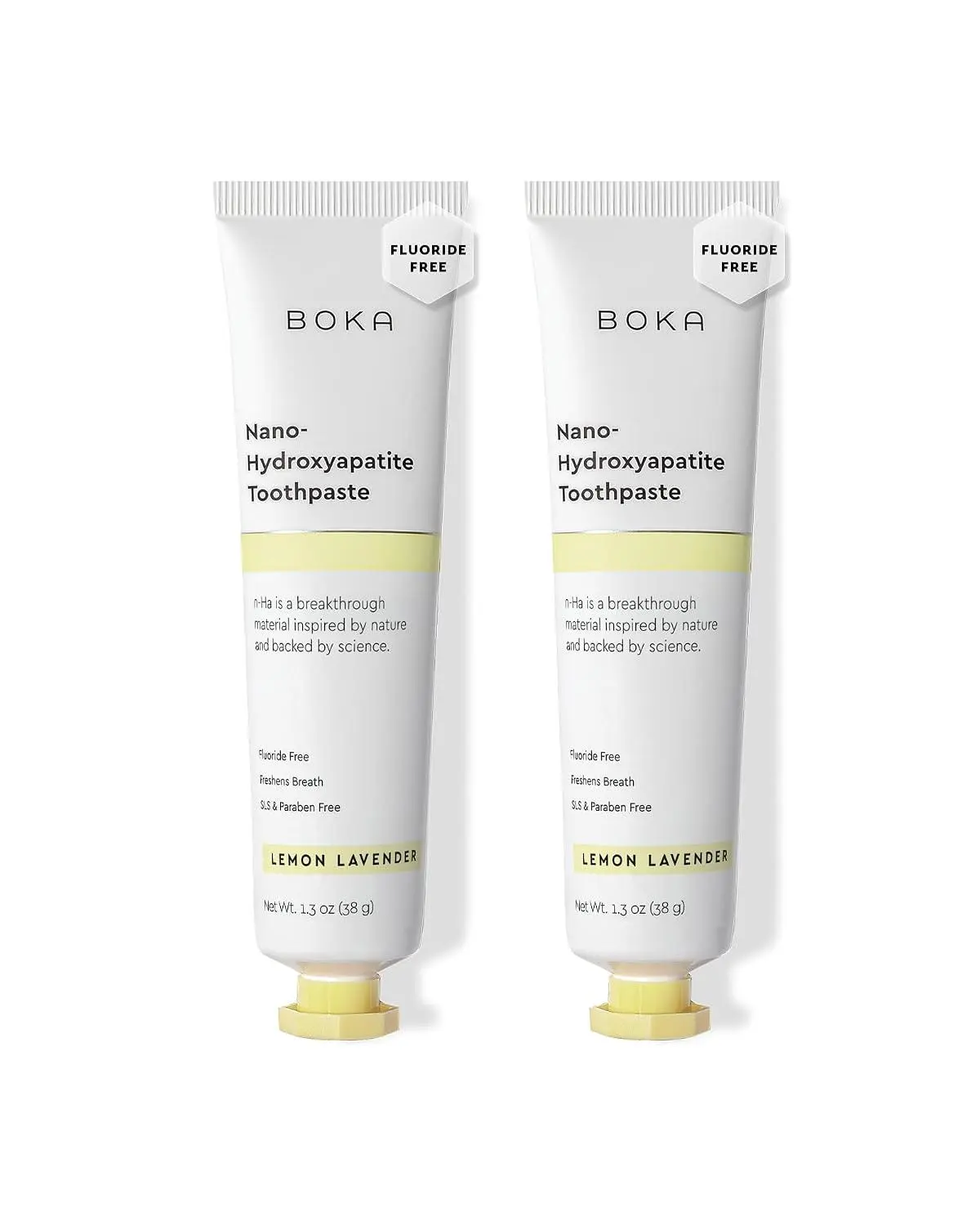 Boka Toothpaste - Fluoride Free Toothpaste, Nano Hydroxyapatite Toothpaste | Appropriate for Sensitive Teeth - Adult Oral Care - Ela Mint - 3.4 Oz, 1PK