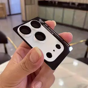 Multi-Color One-Piece iPhone Lens Film, 360° Full Coverage Ar HD Lens Protector, Scratch-Resistant and Drop-Proof, Fits All Apple Models