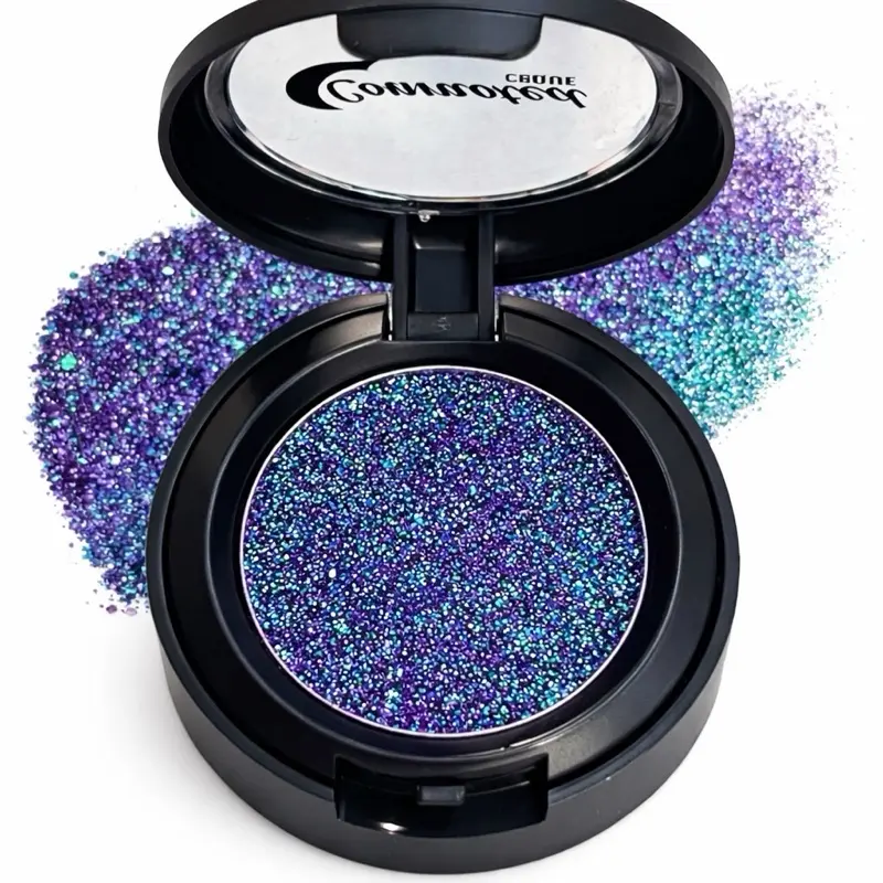 Duochrome Glitter Eyeshadow Color Shift, High Shine Connected Boutique