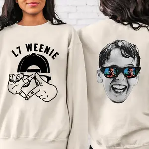 L7 Winnie Sandlot T-shirt Sweatshirt Hoodie - Squints Love Wendy Shirt, Squints Pop Culture L7 Weenie Unisex Tee, Squints The Sandlot Graphic Crewneck Movie Shirts