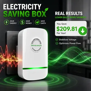 Electricity bill destroyer Toll collector  US-Standard Power Saver — Stabilizes Voltage, Protects Equipment — Plug In and Save