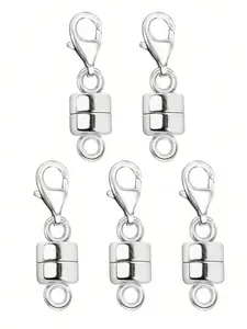 Magnetic Convertible Clasps - Easy-to-Use Lobster Clasp Magnets for Jewelry Making, Beading Accessories, Necklace and Bracelet Chain Extension, Adjustable Closure with Strong Grip, DIY Jewelry Repair and Replacement