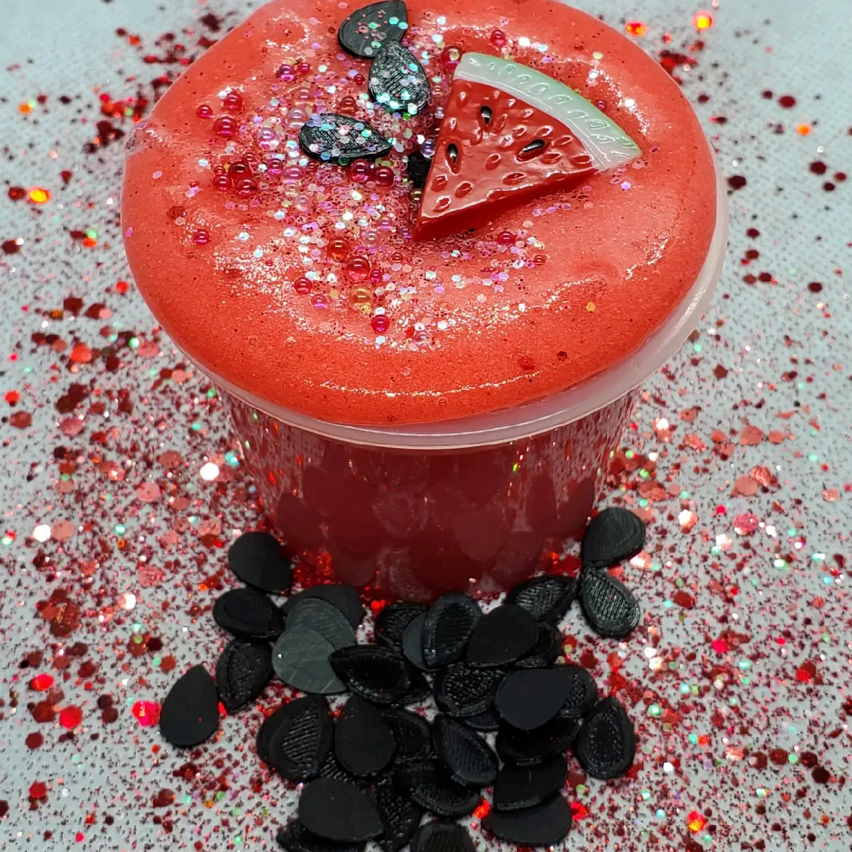 "Watermelon Mash" jiggly jelly slime  8oz