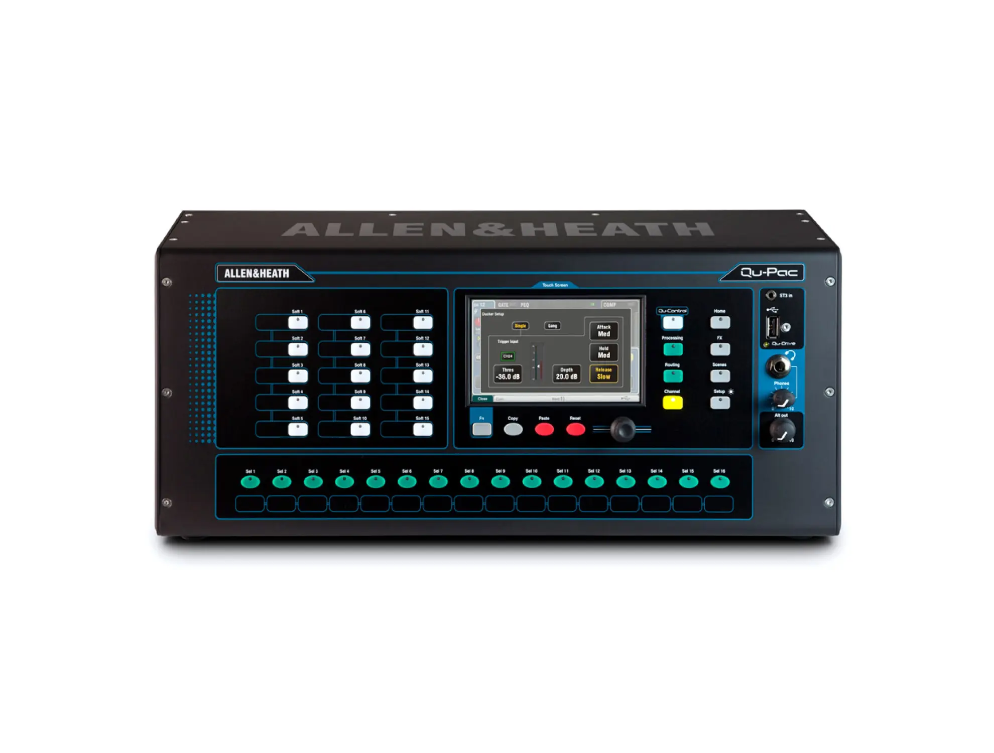 Allen & Heath Qu-Pac - Portable 22 IN / 12 OUT Digital Mixer
