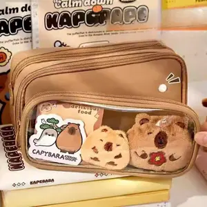Large Capacity Pencil Case, Detachable Multi-Functional Stationery Box, Durable and Stain-Resistant, Unique Design for Students