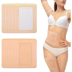 10 Pcs Castor Oil Pack Wrap Disposable Adhesive Castor Oil Patches Organic Cotton Wrap Pads for Stomach Belly Button Liver 7.87x5.51in Anti Leakage Easy to Use (Oil Not Included) organic cotton easy Water Proof Traditional