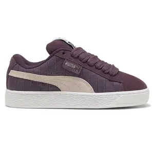 PUMA Womens Suede Xl Elevated Lace Up Sneakers Shoes Casual - Purple